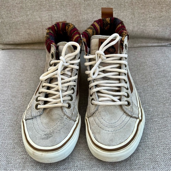 Vans Sk8-Hi MTE 3M Scotchgard Gray Suede Sneakers 721454 Men’s 4 / Women’s 5.5 - Picture 8 of 13